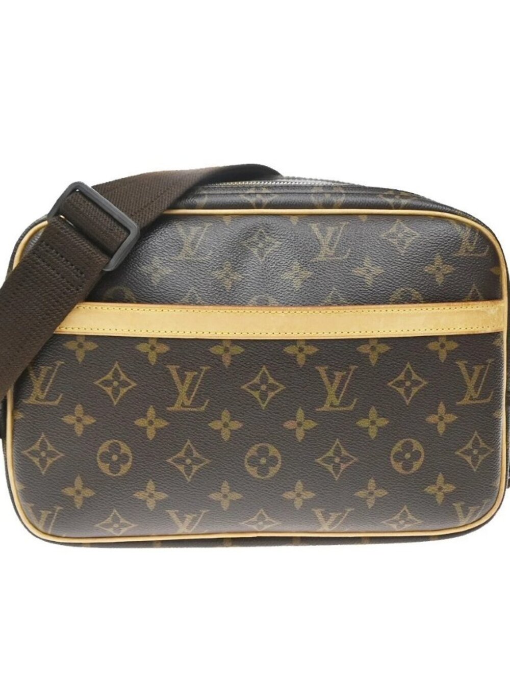 LOUIS VUITTON Reporter PM Crossbody Shoulder Bag Monogram Leather M45254 14KD589